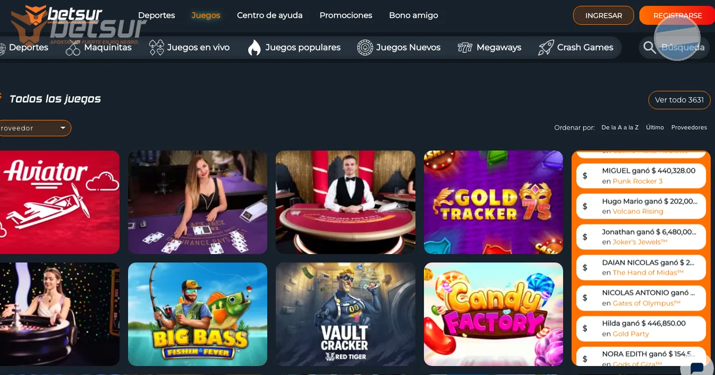 Betsur online casino